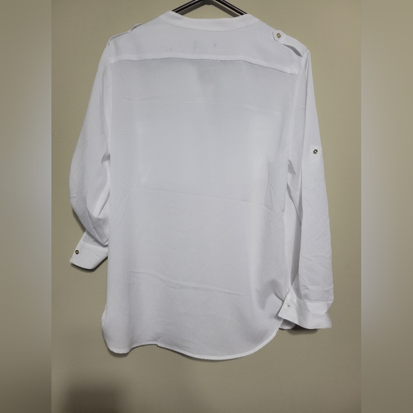 Premise studios XL white blouse NWT - Picture 4 of 4